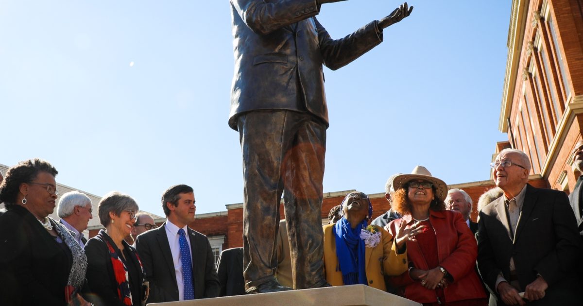 Civil Rights Leader Vernon F. Dahmer, Sr. Statue Officially Dedicated ...